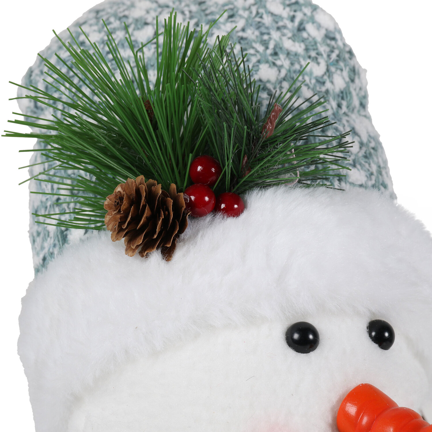 Festive Winter Snowman Decoration Image 3
