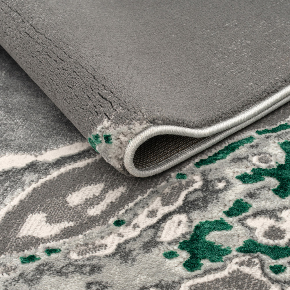 Smart Living Parma Emerald Carved Rug 80 x 150cm Image 3