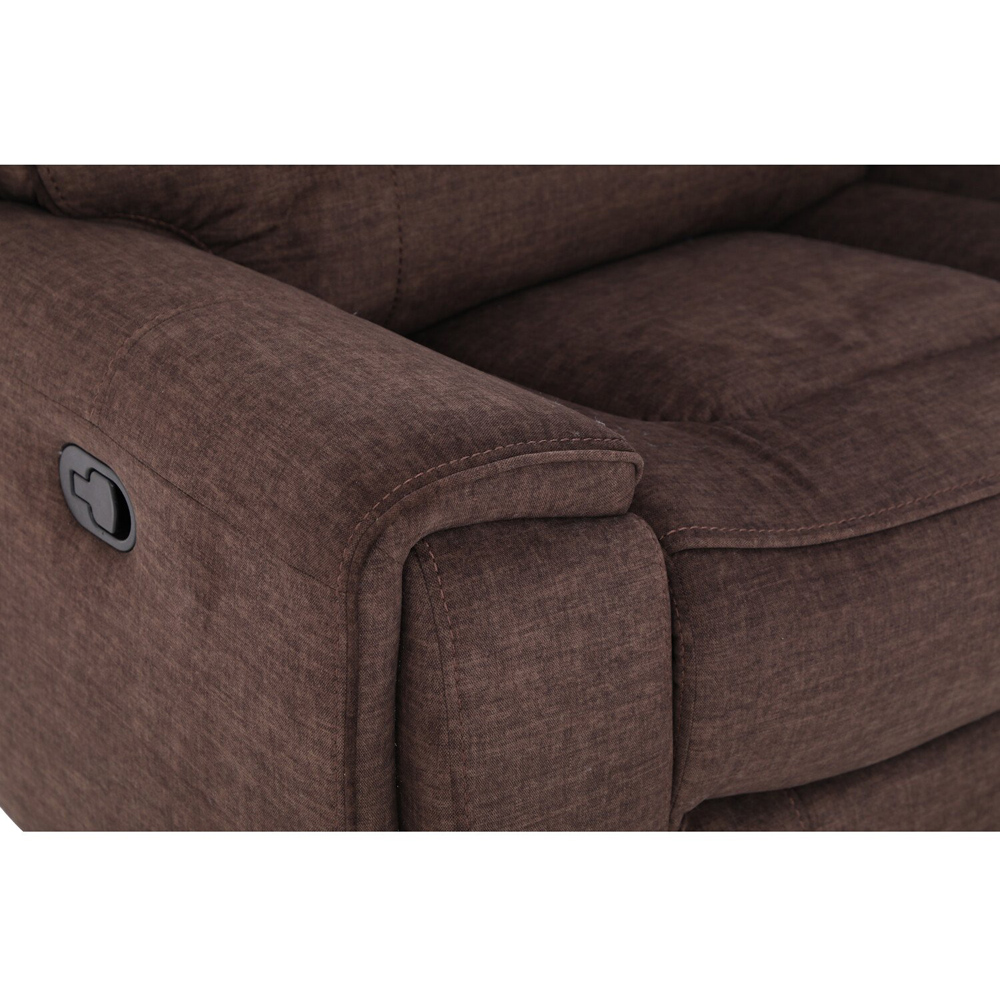 Cancun 5 Seater Brown Corner Sofa Image 6