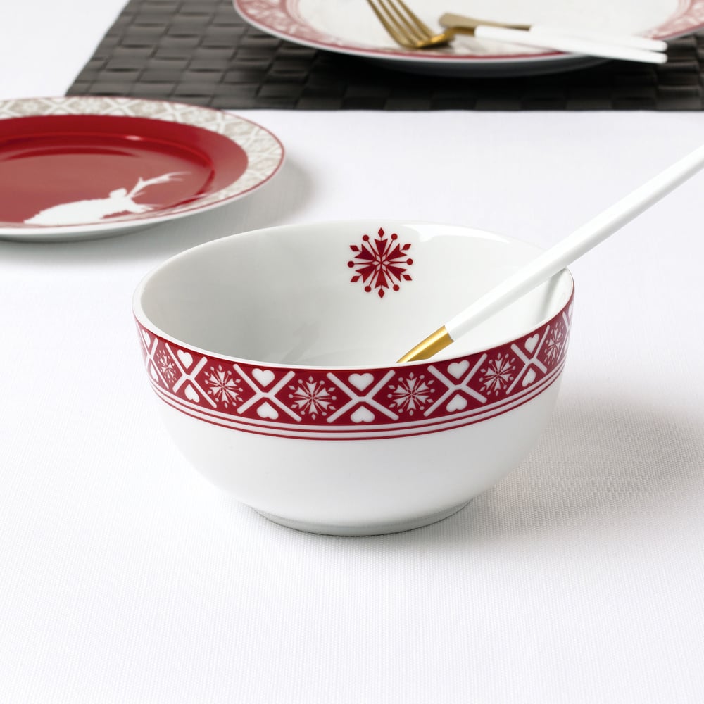 Waterside Nordic Reindeer 12 Piece Dinner Set Image 5