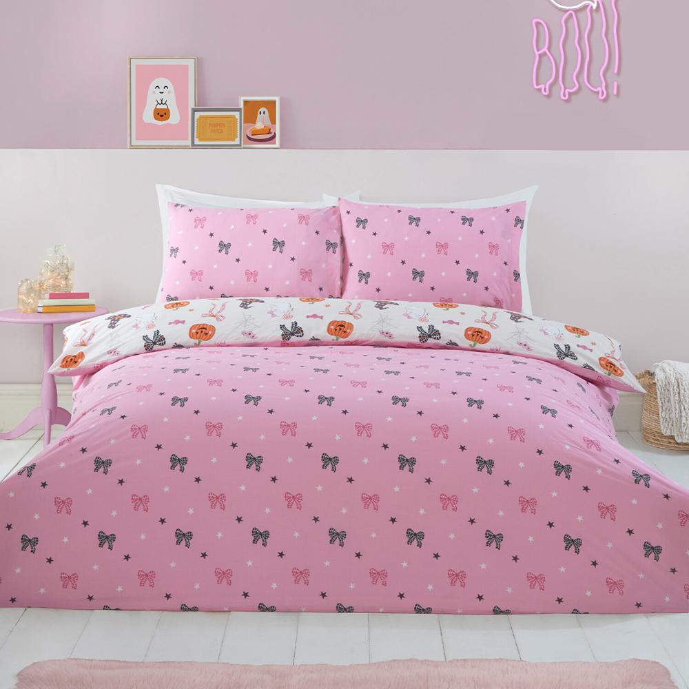 Boo-tiful Duvet Set Pink King Image 2