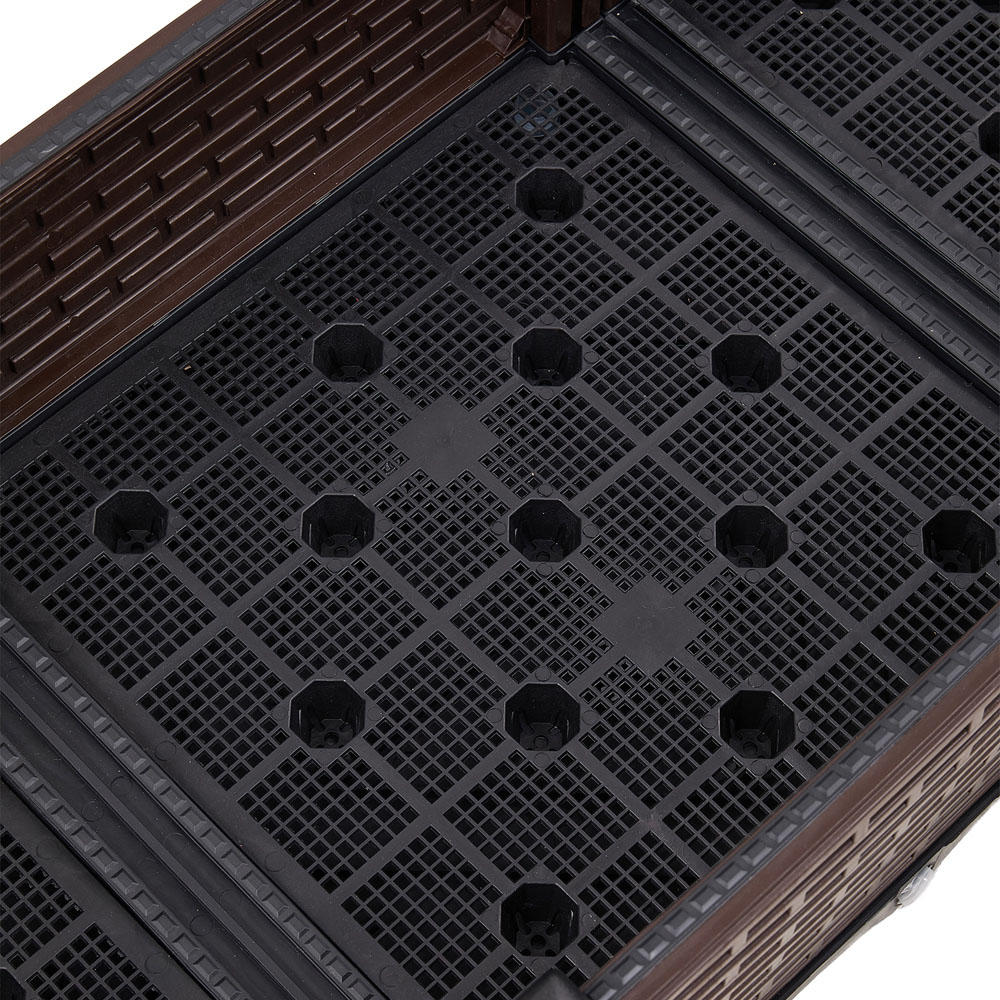 Living and Home Plastic Raised Garden Bed Planter Box 80 x 40 x 19cm Image 3