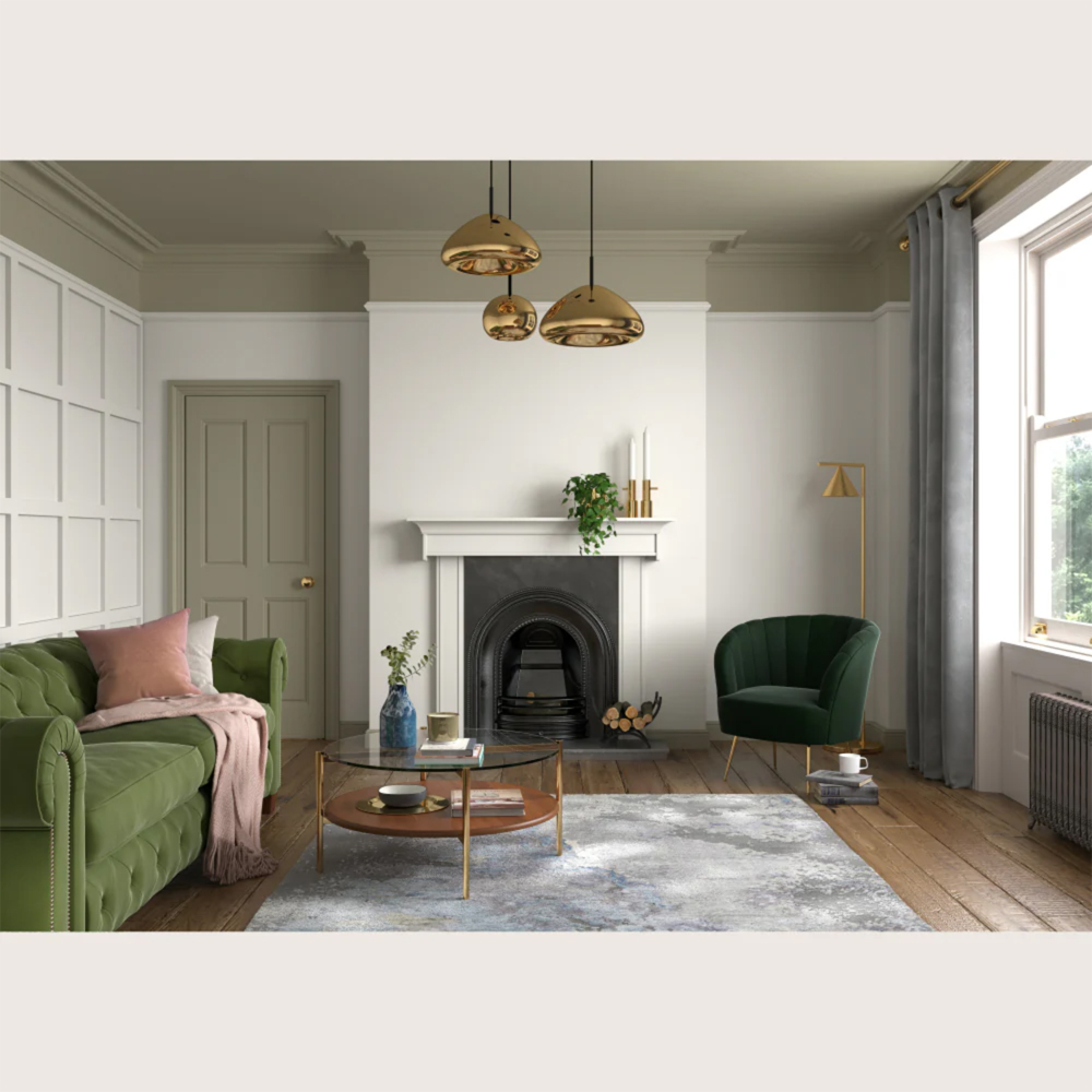 Dulux Heritage Walls and Ceilings Linnet White Velvet Matt Emulsion Paint 2.5L Image 4