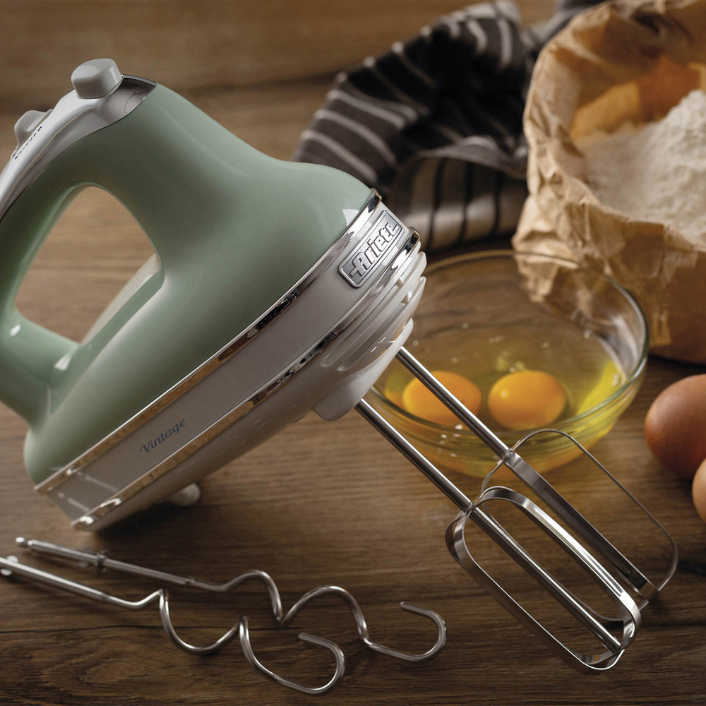 Ariete 00C154804ARSA Green Vintage 450W Electric Hand Whisk Image 7