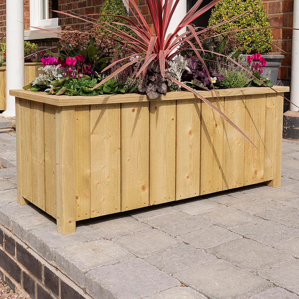 Rowlinson Heritage Rectangular Planter 100cm Image 4