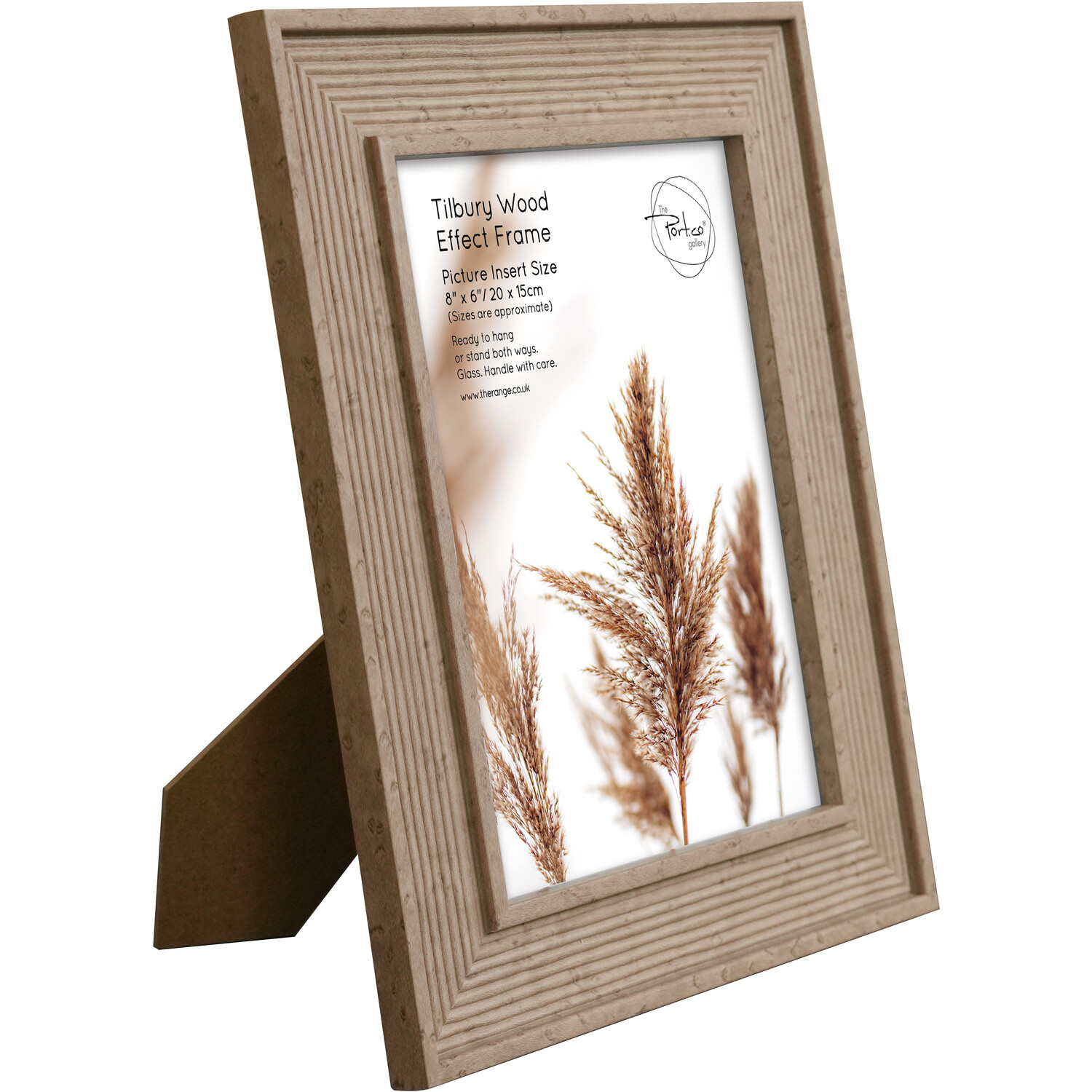 Tilbury Wood Effect Frame - Brown / 8x6in Image 2
