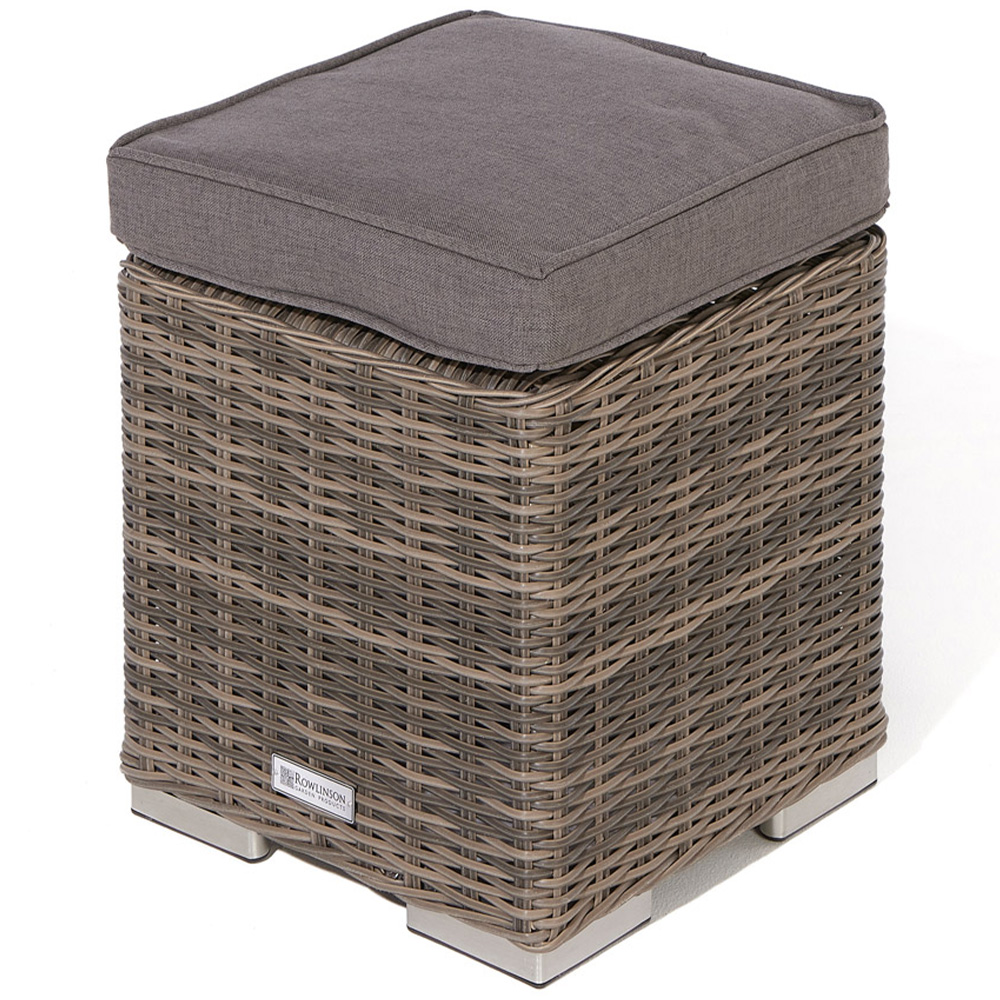 Rowlinson Thornbury 9 Seater Rattan Weave Corner Adjustable Sofa Dining Set Natural Image 7