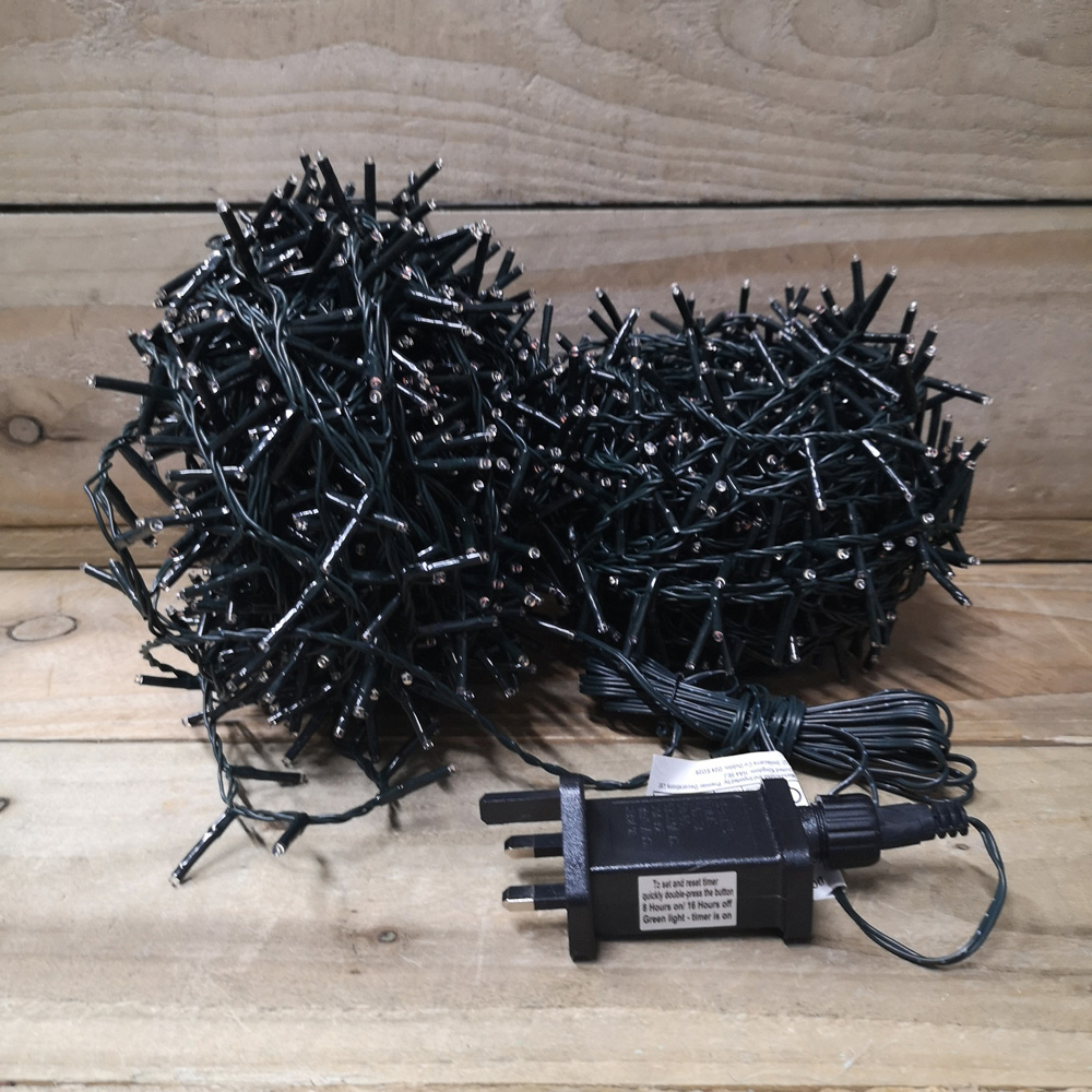 Samuel Alexander TreeBrights 240 Red and Vintage Gold LED Multi-Function Green String Light 6m Image 3