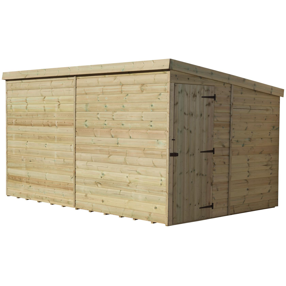 Empire Sheds 2000 14 x 7ft Tongue and Groove Pent Garden Shed Image 1