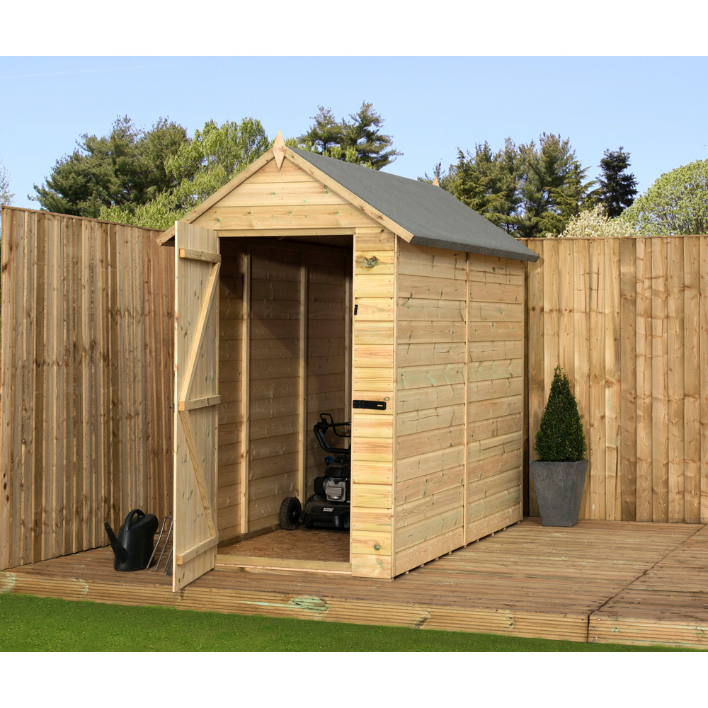 Empire Sheds 8000 4 x 6ft Tongue and Groove Apex Garden Shed Image 3