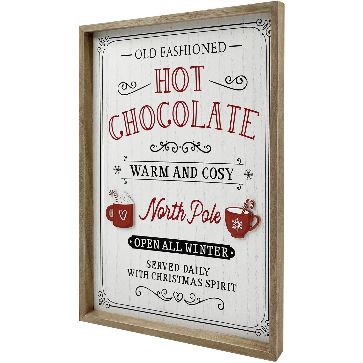 Traditional Hot Chocolate Framed Sign Image 2