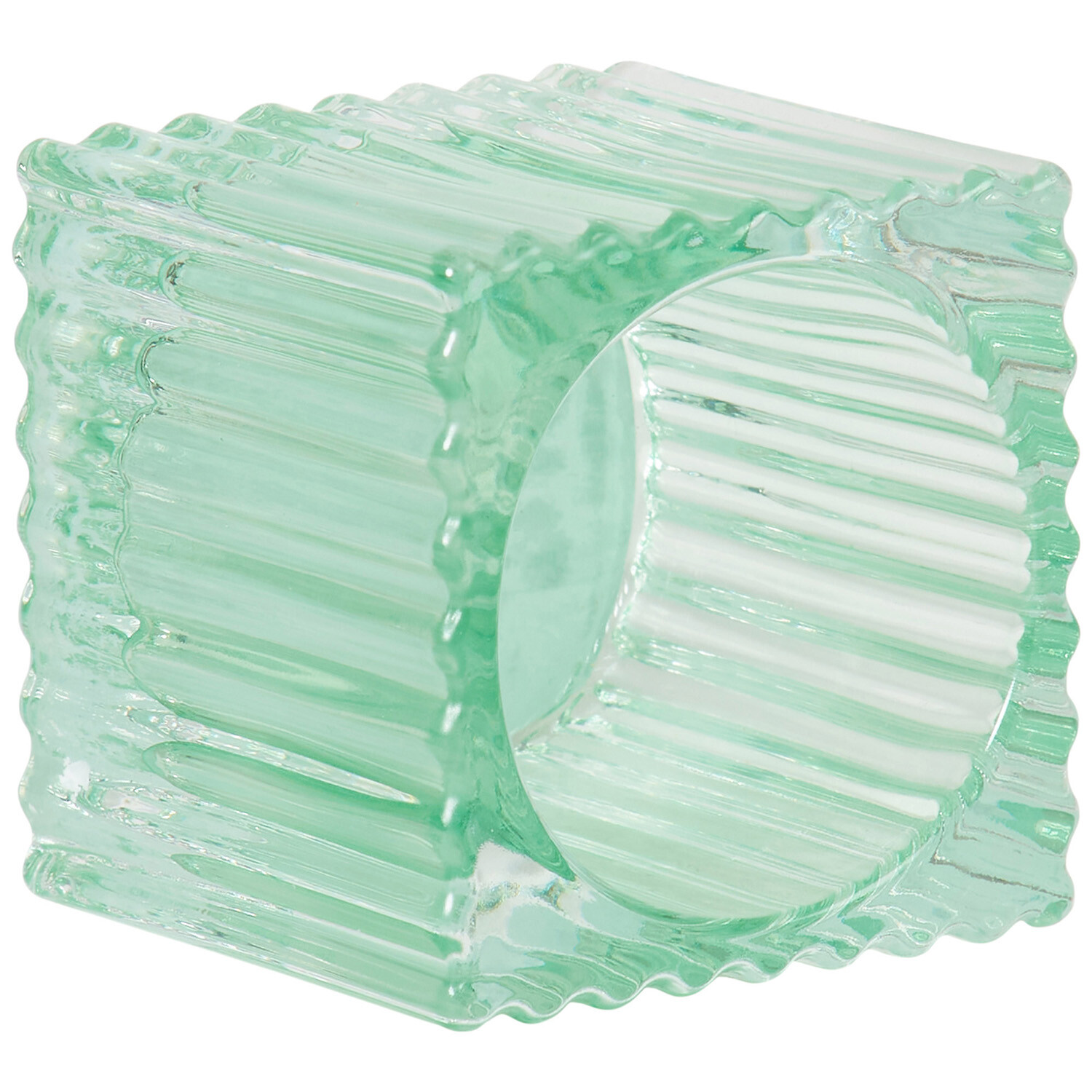 Ribbed Tealight Holder Image 10