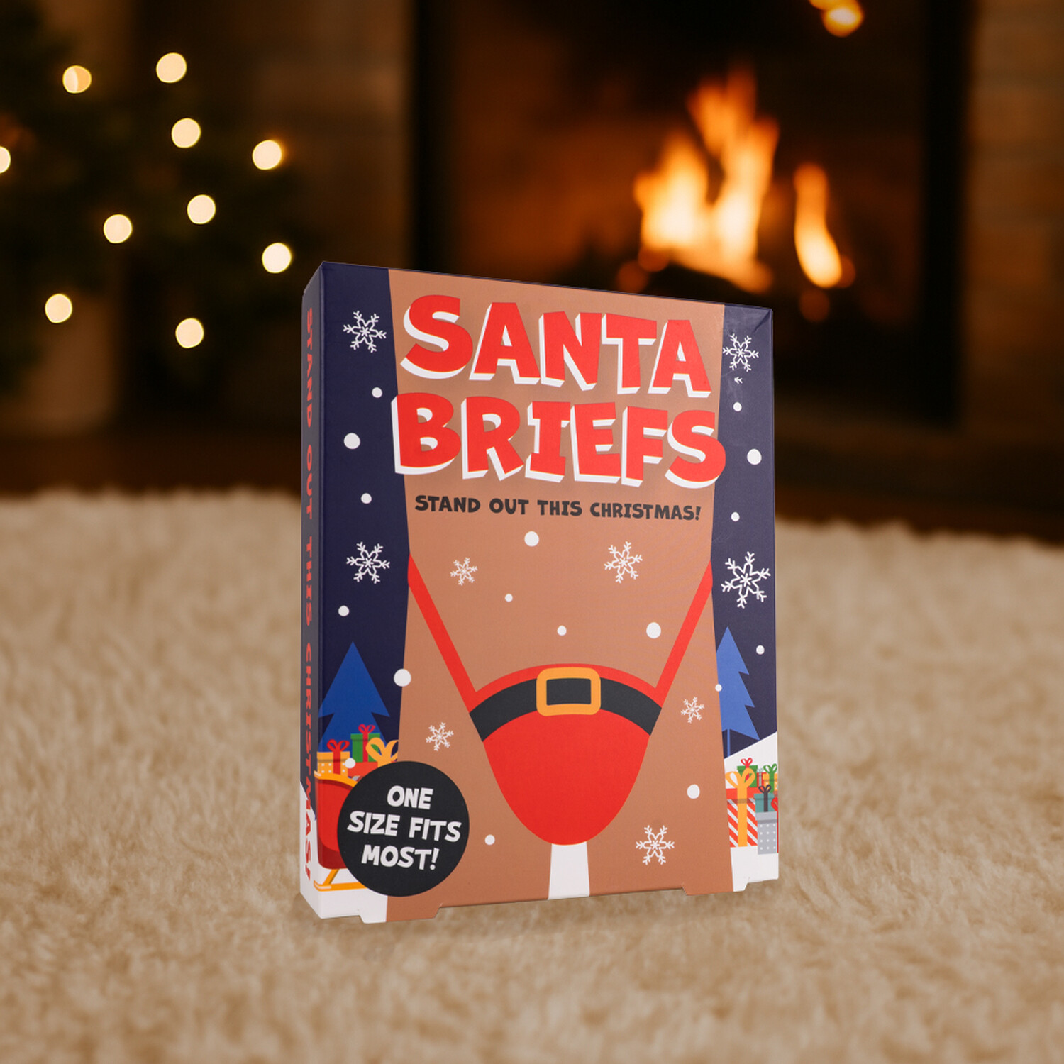 Santa Briefs Red Image 4