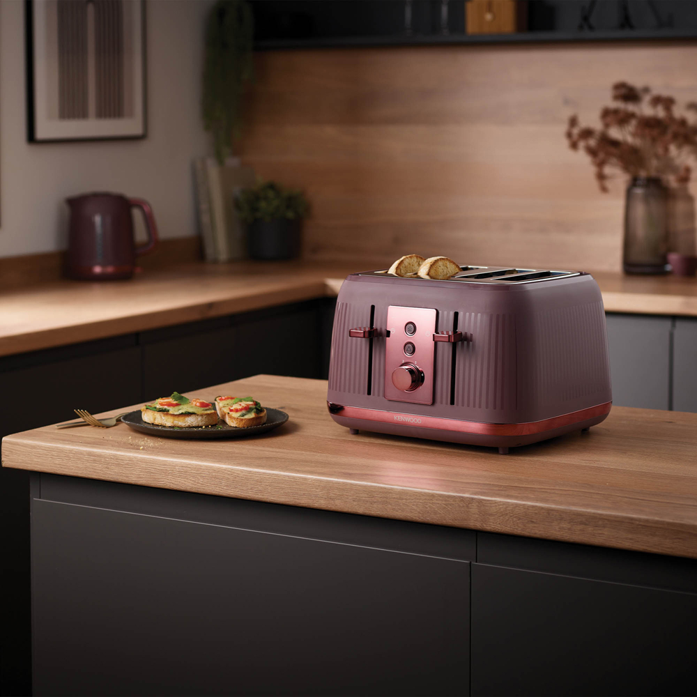 Kenwood Dusk KW0309 Purple 4 Slice Toaster Image 2