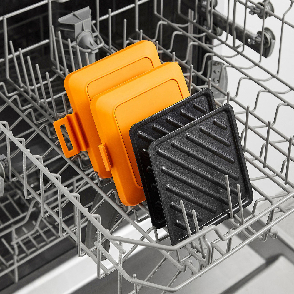 Morphy Richards Mico 511644 Orange Microwave Toastie Maker Image 7