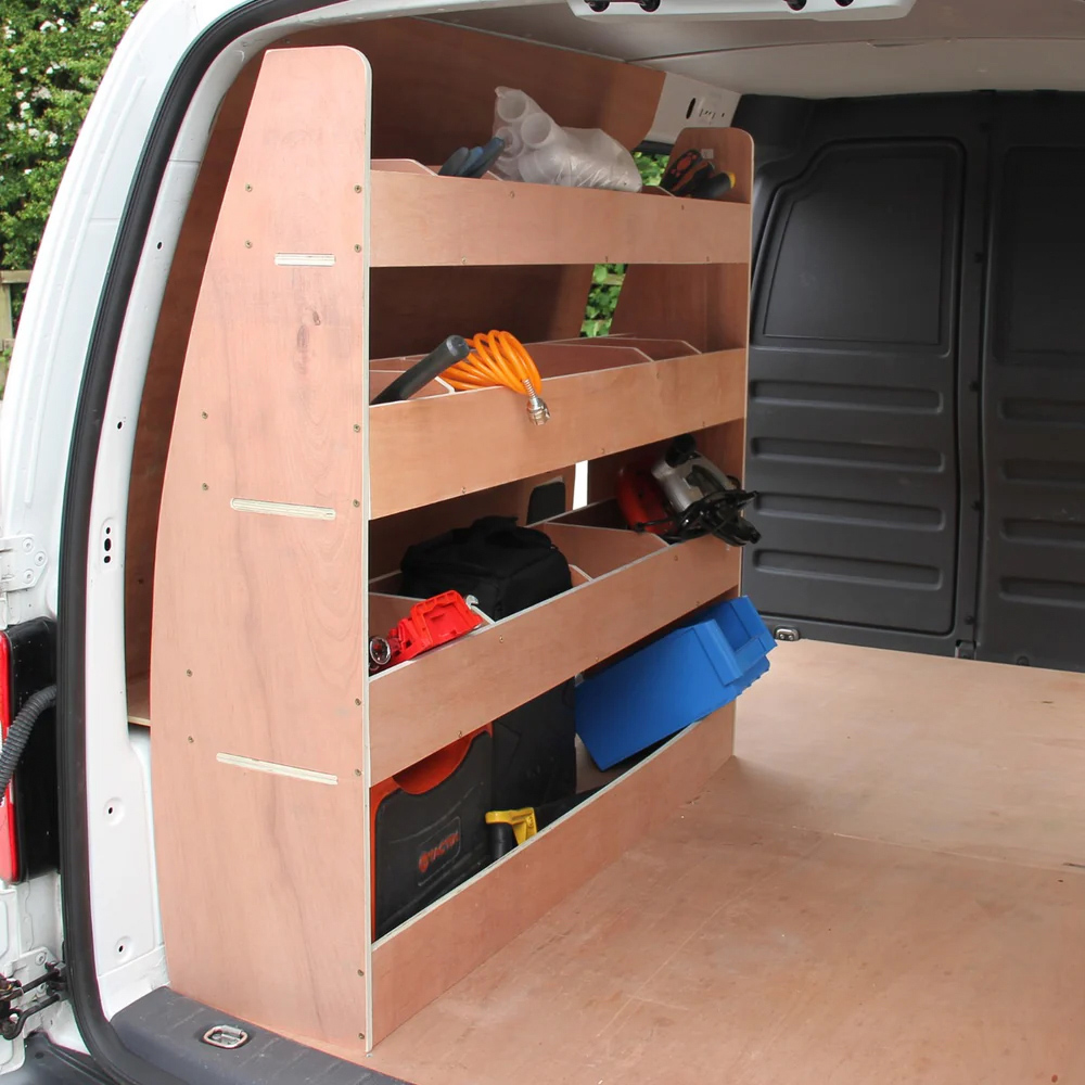 Monster Shop 11m2 Silver Grey Van Lining Glue and VW Caddy Rack Image 2
