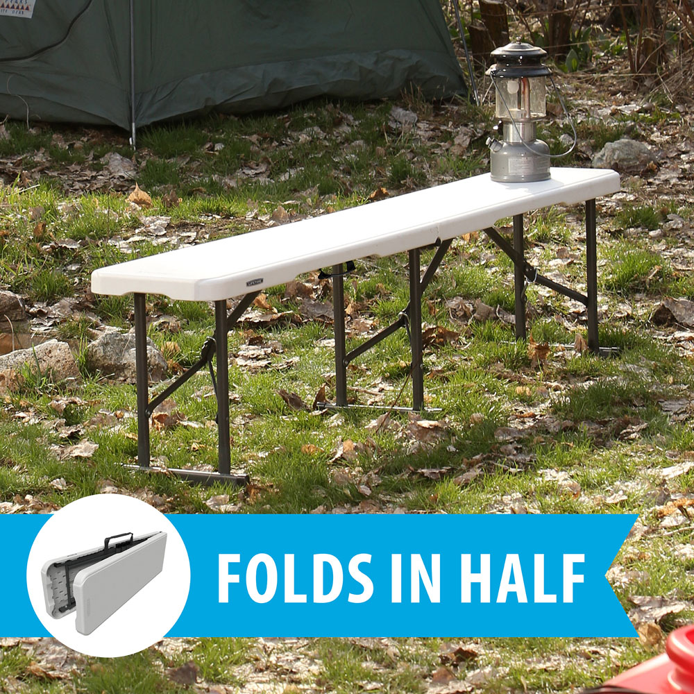 Lifetime Products Fold In Half Light Commercial Bench Image 8