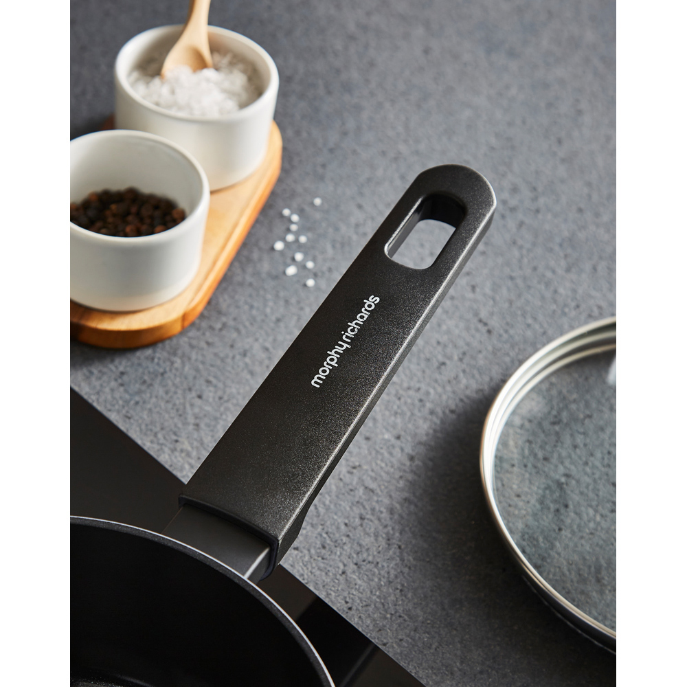 Morphy Richards Cream Recycled Aluminium 5 Piece Saucepan Set Image 7