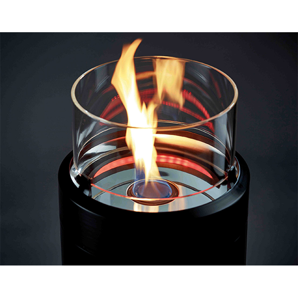Enders Large Black Nova LED Flame Image 4