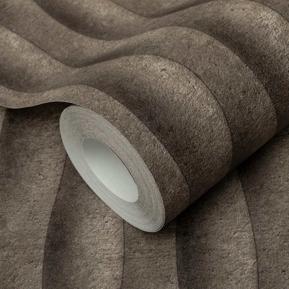 Erismann Concrete Illusion Brown Vinyl Wallpaper Image 3