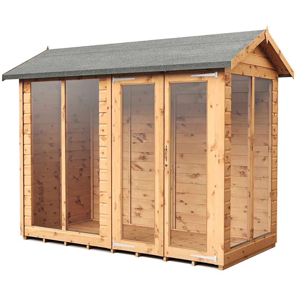 Empire Sheds 4 x 8ft Double Door Tongue and Groove Wooden Apex Garden Shed Image 1