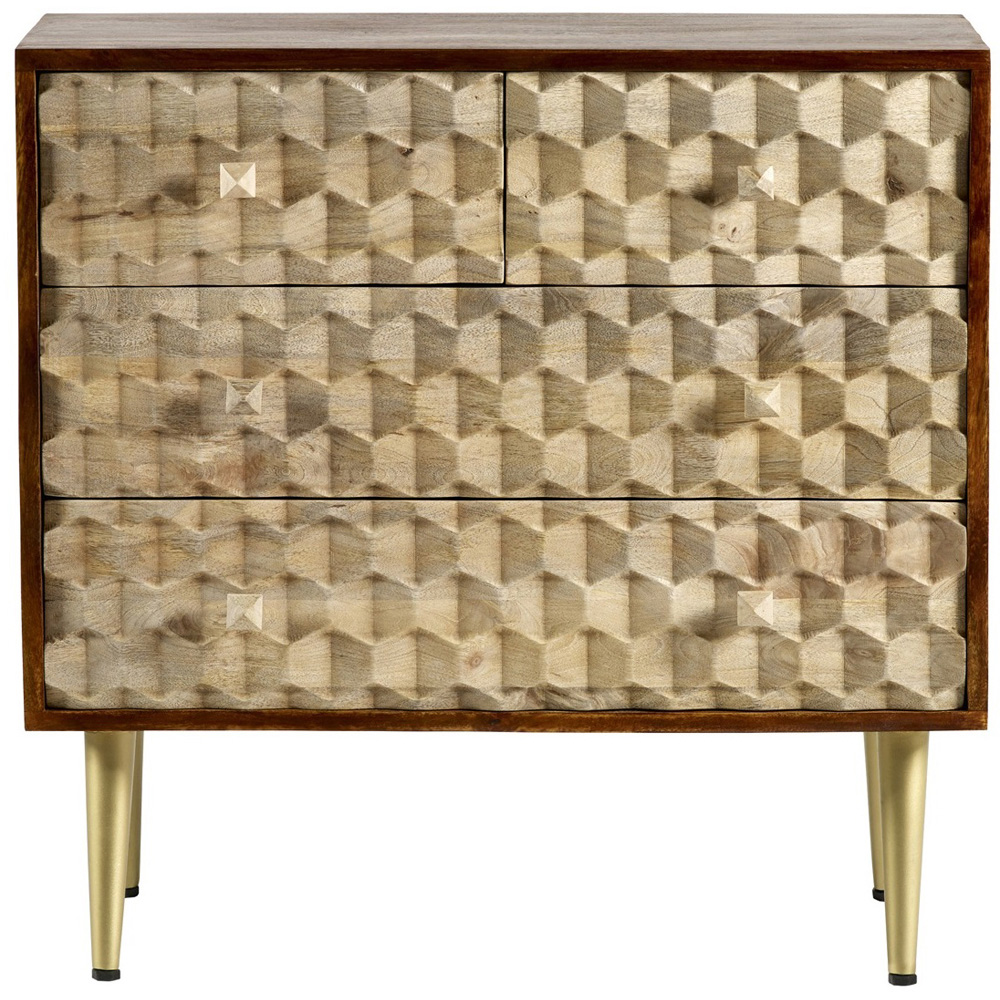 Brooklyn Cotati 4 Drawer Chest of Drawers Image 3