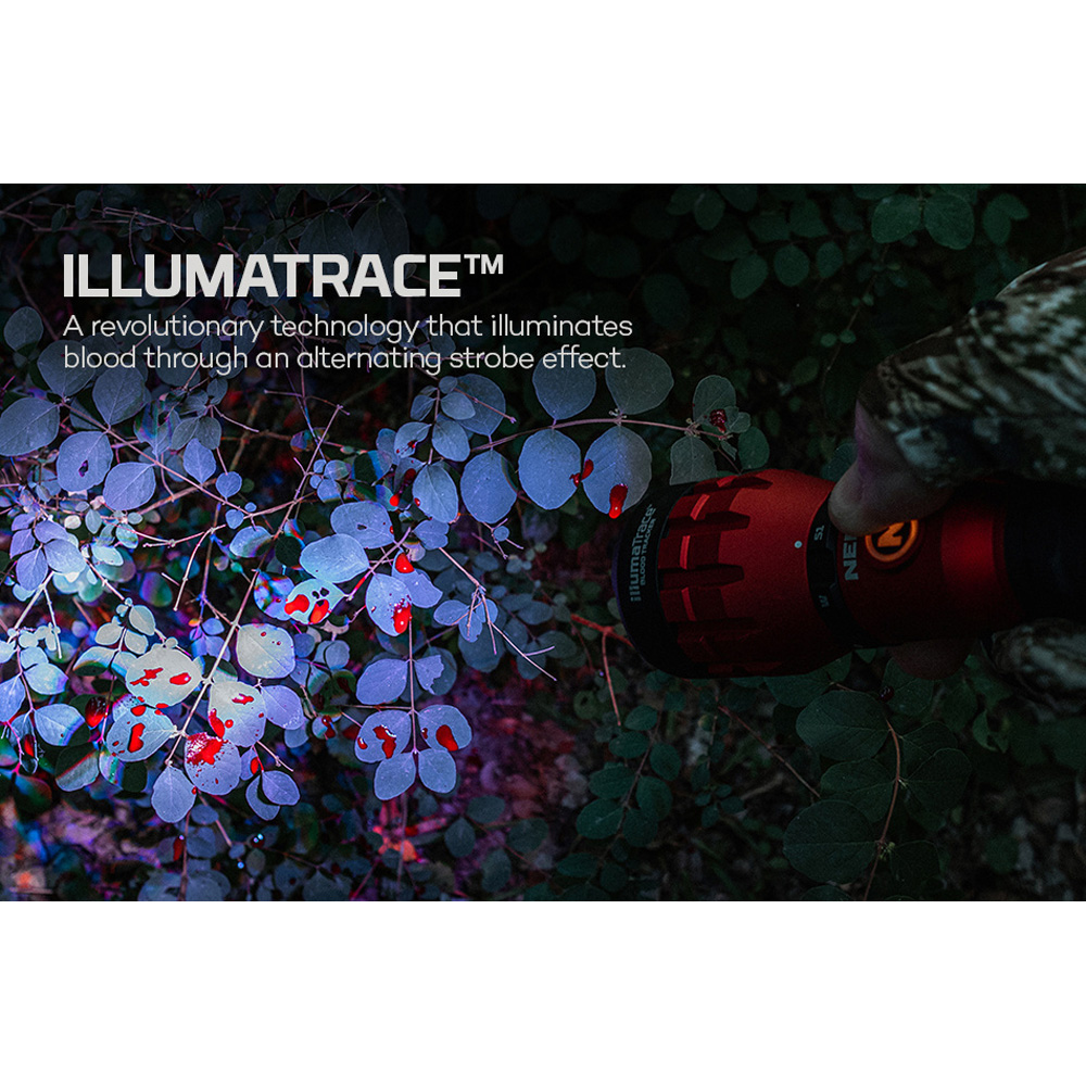 Nebo IllumaTrace Blood Tracker 190 Lumens Rechargeable White Flashlight with Blood-Tracking Mode Image 7