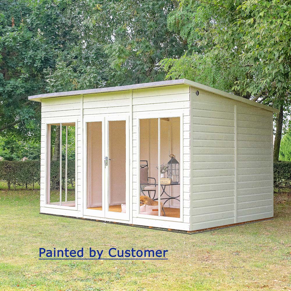 Shire Lela 12 x 8ft Double Door Summerhouse Image 6