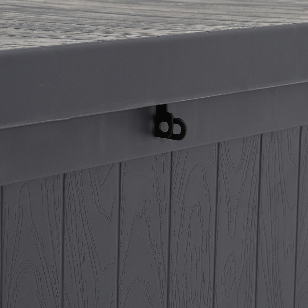 Living and Home Grey Cushion Storage Box Image 6