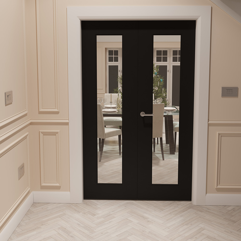 National Skirting White Primed Chamfered Skirting Board 18mm 220 x 3040mm Image 4