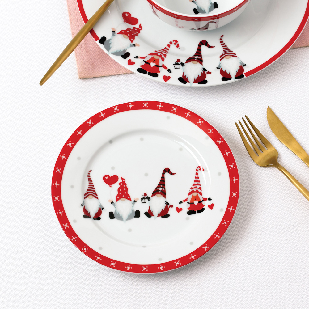 Waterside Nordic Gnome 12 Piece Dinner Set Image 3