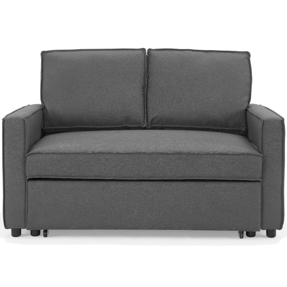 Home Detail Hugo Small Double Sleeper Dark Grey Pull Out Sofa Bed Image 3