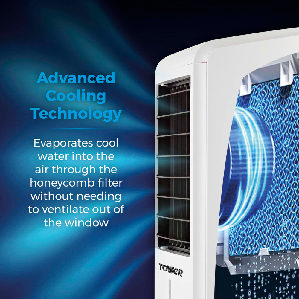 Tower 6L Compact Air Cooler with Timer Image 7