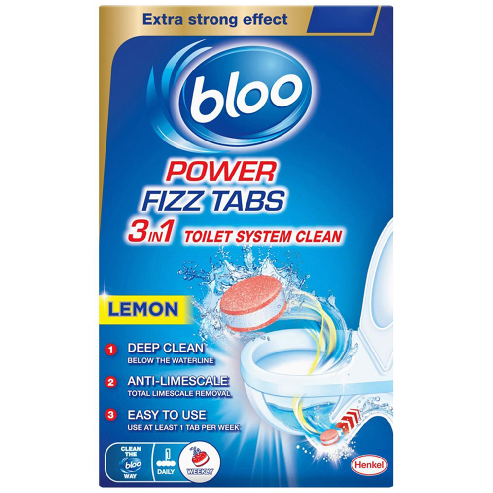 Bloo Power Toilet Fizz Tablet 25g 128 Pack Image 2