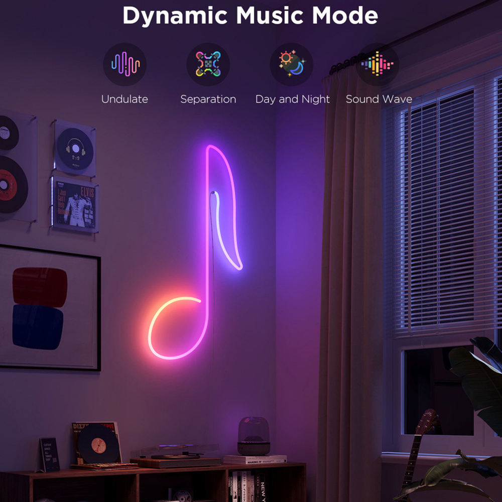 Govee RGBIC LED Smart Neon Rope Light 3m Image 9