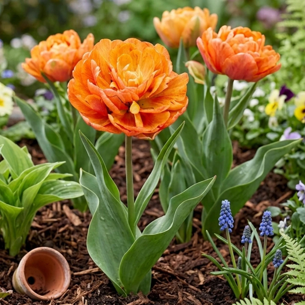 Thompson and Morgan Tulip Big Giant Autumn Planting Bulb 32 Pack Image 2