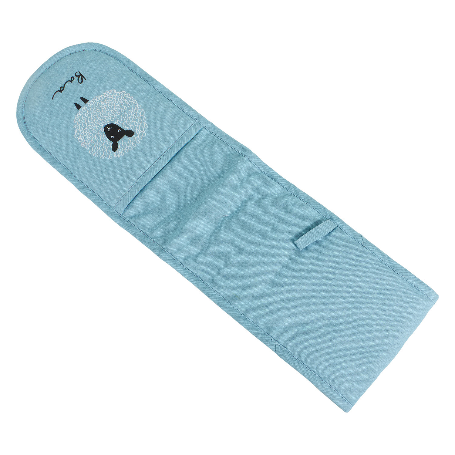 Highland Flock Double Oven Glove - Blue Image 3