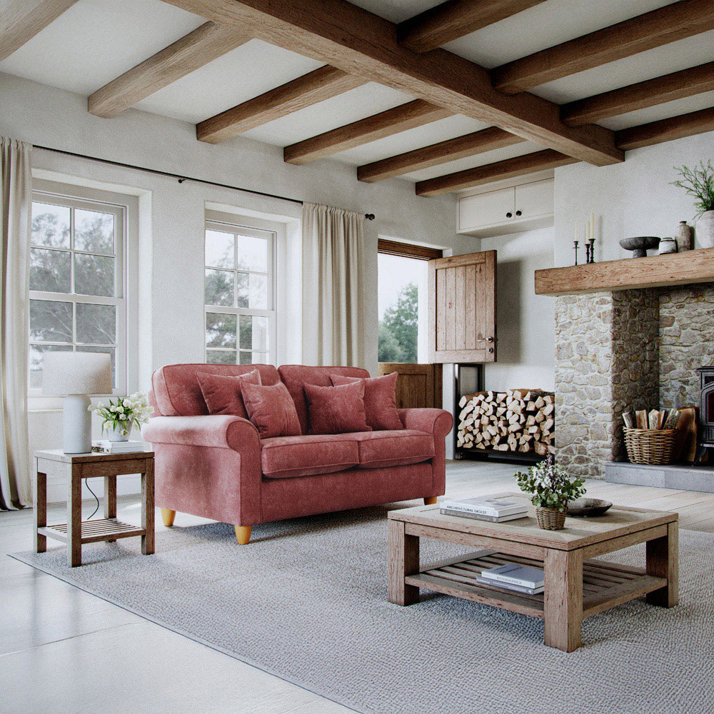 Sinatra 2 Seater Small Glory Deep Terra Sofa Image 3