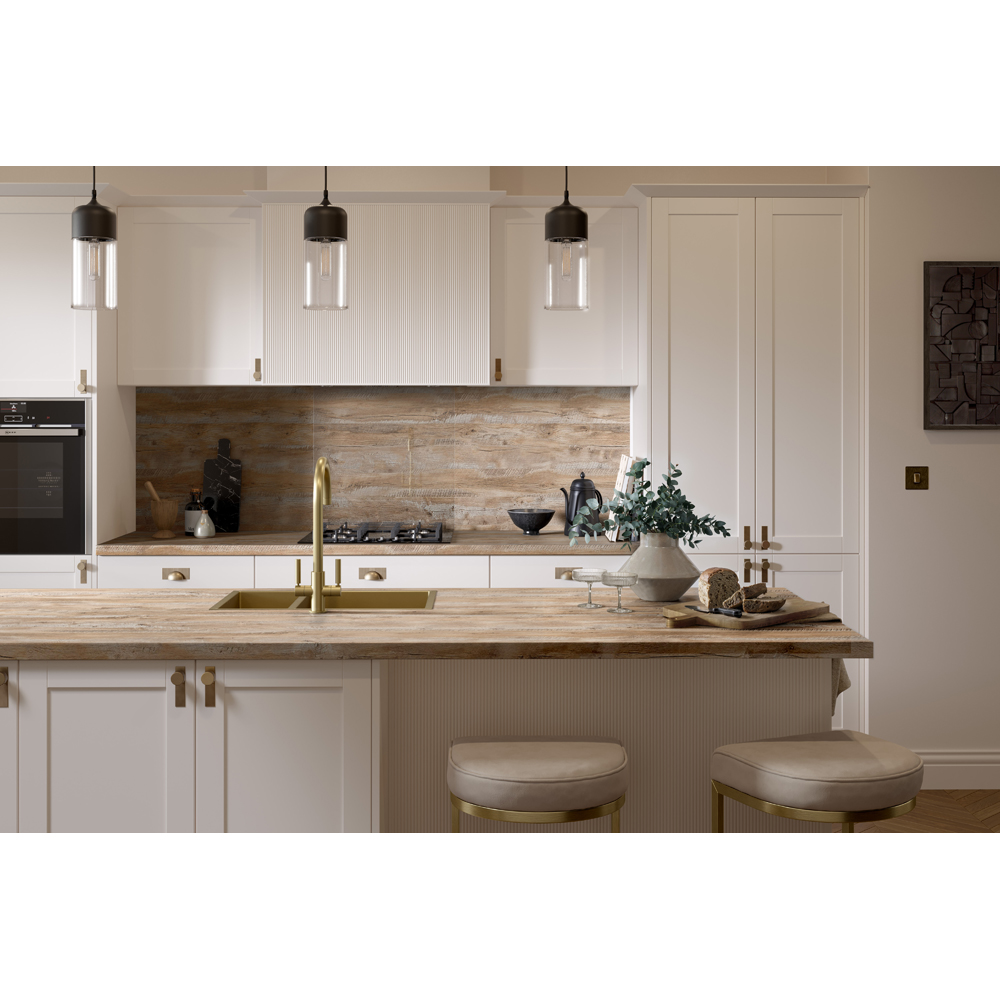 Omega Modern Croxdale Plank Laminate Kitchen Edging 3000 x 100mm Image 4