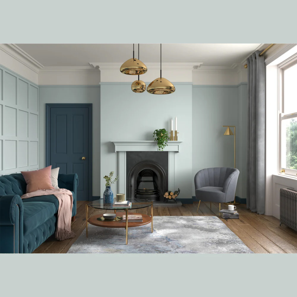 Dulux Heritage Walls and Ceilings Green Oxide Velvet Matt Emulsion Paint 5L Image 4