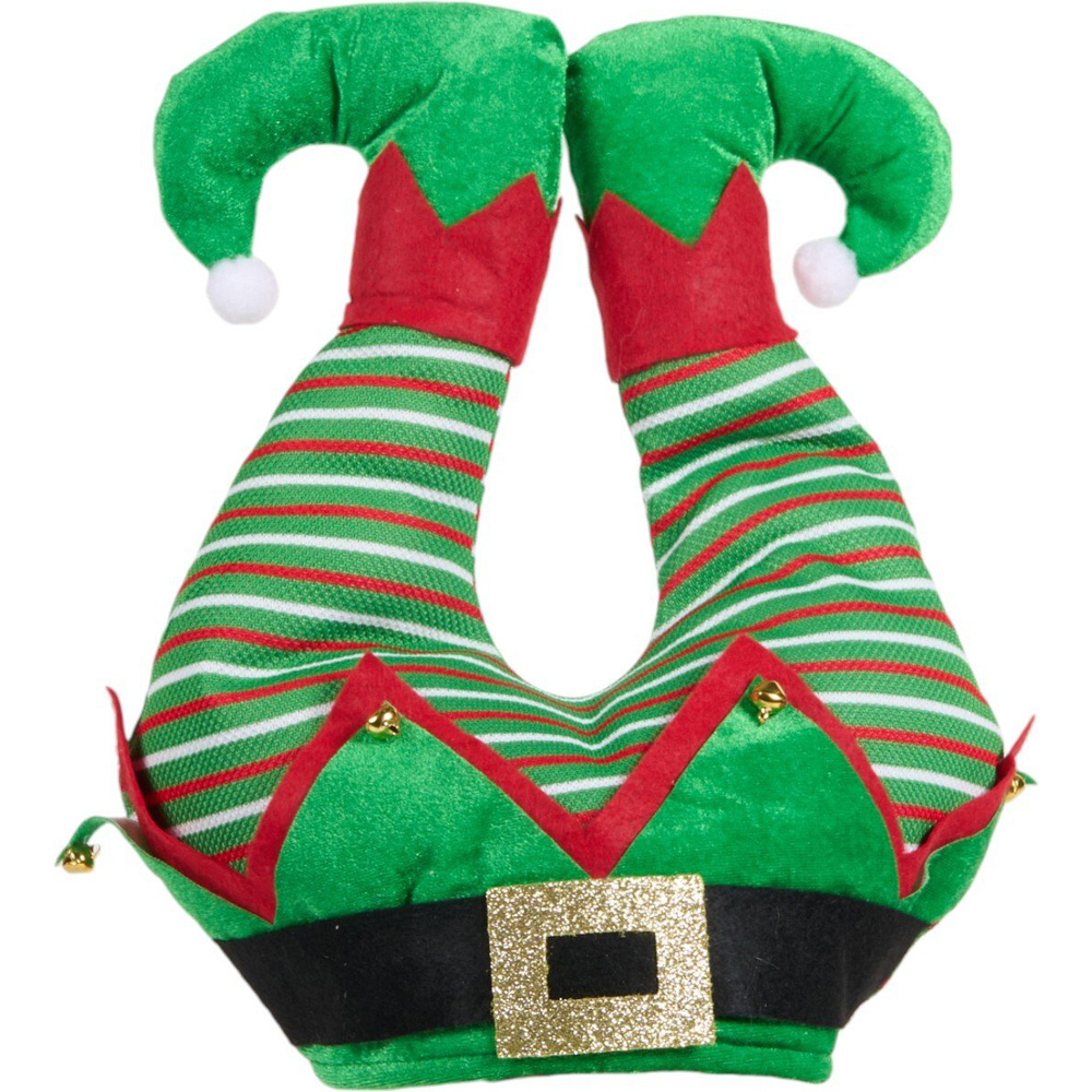 Elf or Santa Legs Hat Image 6