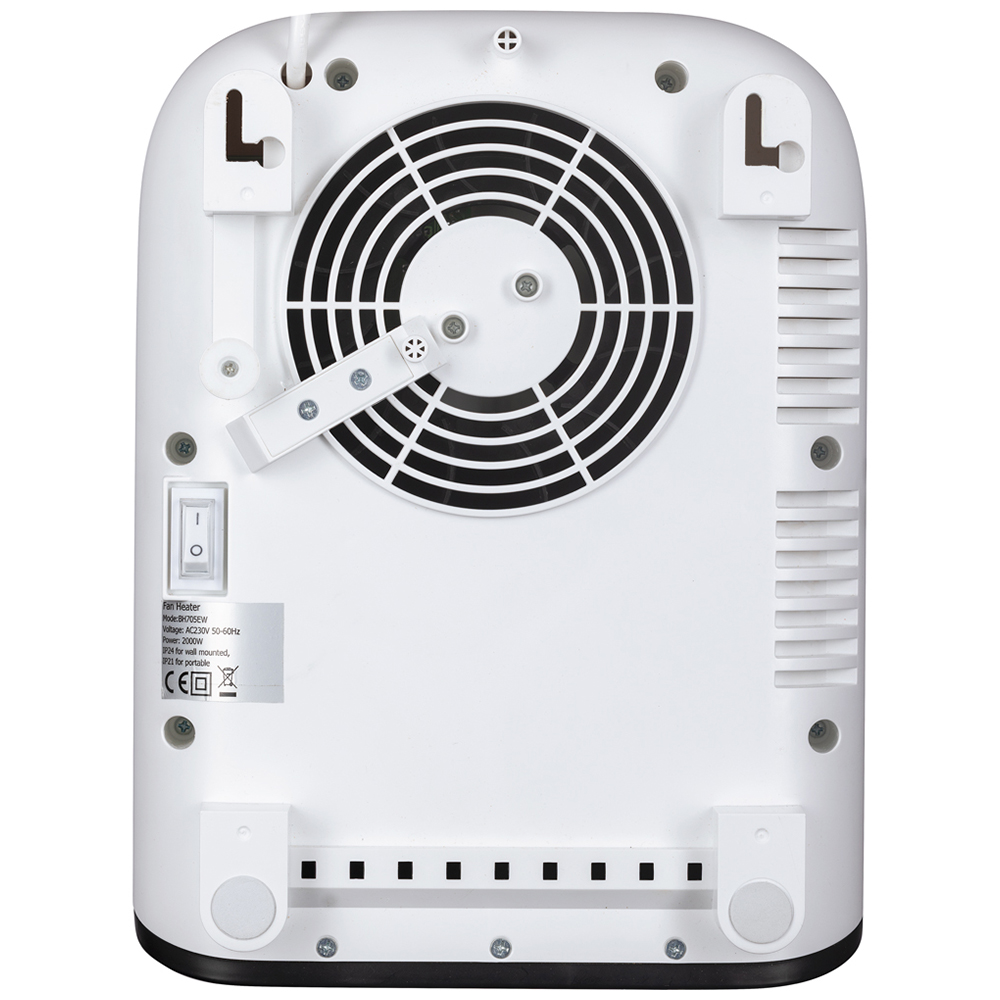 TCP Downflow Ceramic Wall Mounted Heater 2000W Image 4