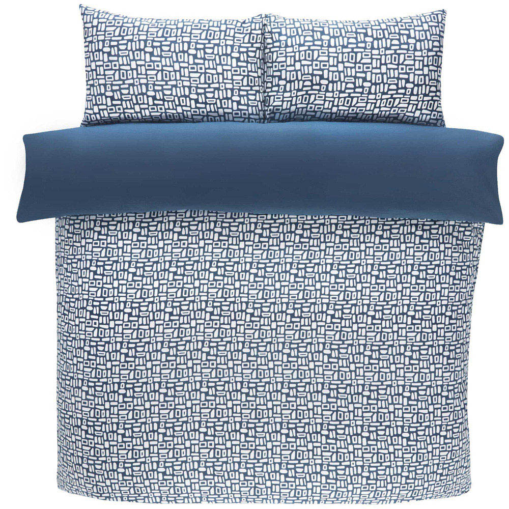 Rapport Home Pebbles King Size Blue Duvet Set Image 2