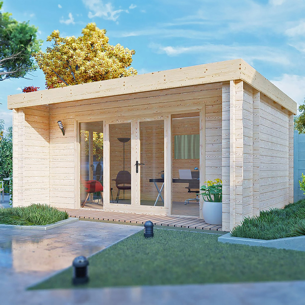 Shire Nuuk 16 x 13ft Log Cabin Image 2