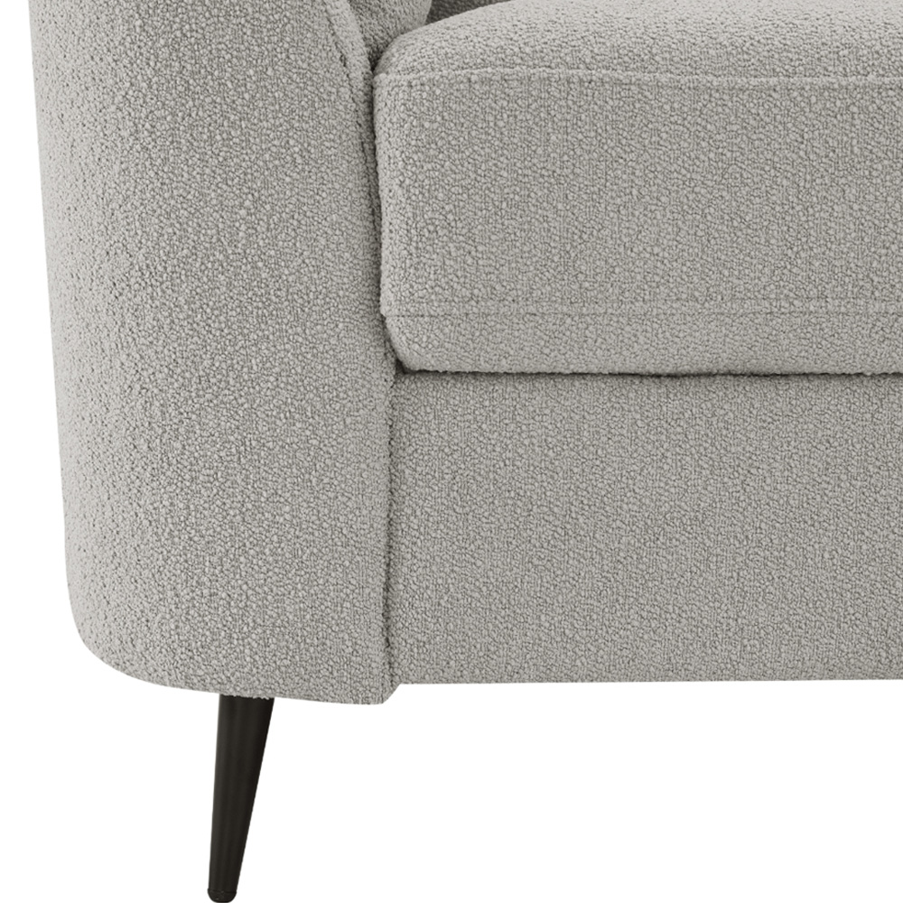 Home Detail Jack 2 Seater Light Grey Boucle Sofa Image 7
