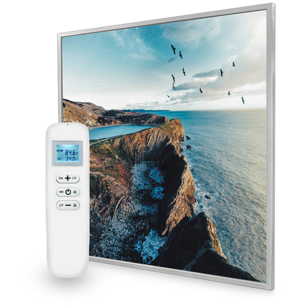 Mirrorstone Nexus Mystical Lagoon Image Wi-Fi Infrared Heating Panel 350W 595 x 595mm Image 2