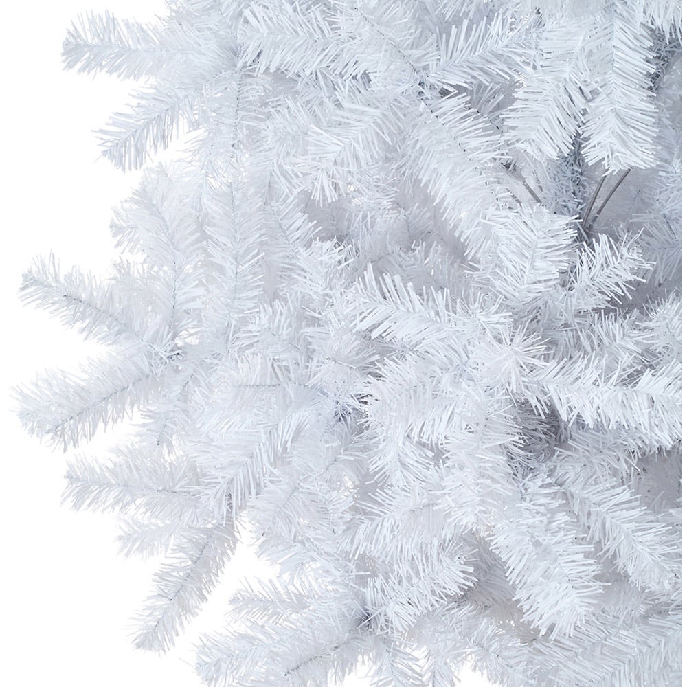 Living and Home Metal Base Snow-Flocked Artificial Christmas Tree 6.8ft Image 6