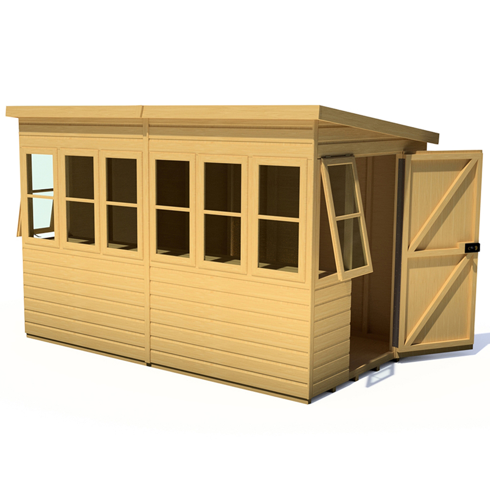 Shire Sun 10 x 6ft Pent Potting Shed Image 3