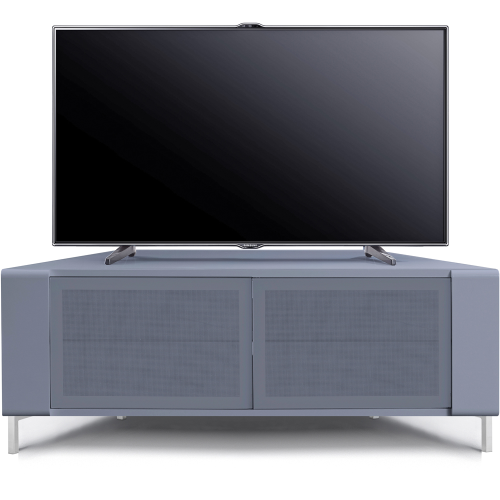 MDA Designs Corvus 2 Door Grey TV Cabinet Image 6