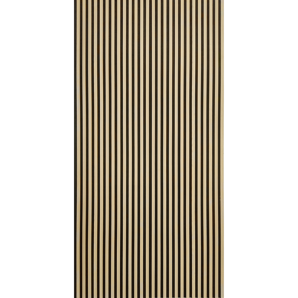 Tuscan Natural Oak PVC Wrapped Acoustic Wall Panel 240 x 60.8cm Image 2